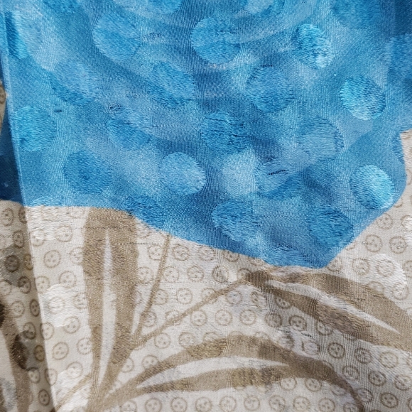 Darn Good Yarn Sari Silk Wrap Skirt Tea XL/Plus - Picture 14 of 16